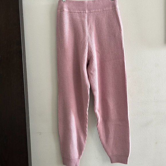 Rag & Bone 100% cashmere ribbed lavender joggers - Picture 8 of 10